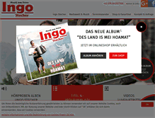 Tablet Screenshot of ingo-stecher.com